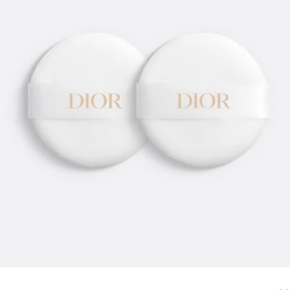 DIOR Forever Cushion Powder 2 Powder Puffs